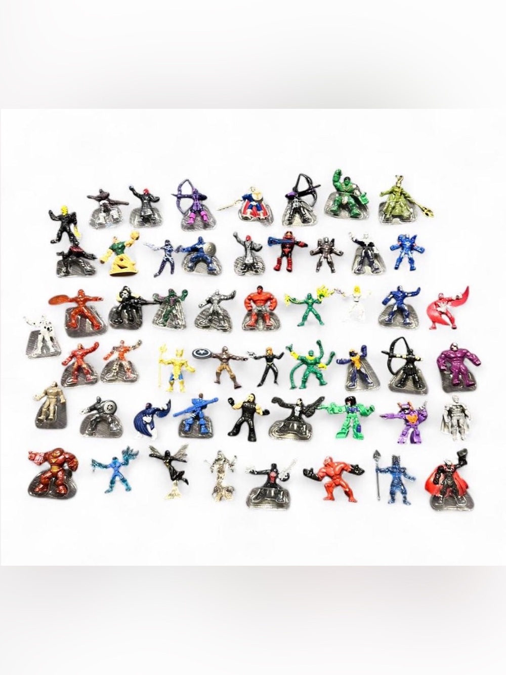 Marvel 500 Series / DC  Mini Action Figures Lot of 50+